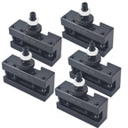 5 Pcs BXA #2 250-202 Quick Change Turning Facing & Boring Tool Post Holder Lathe