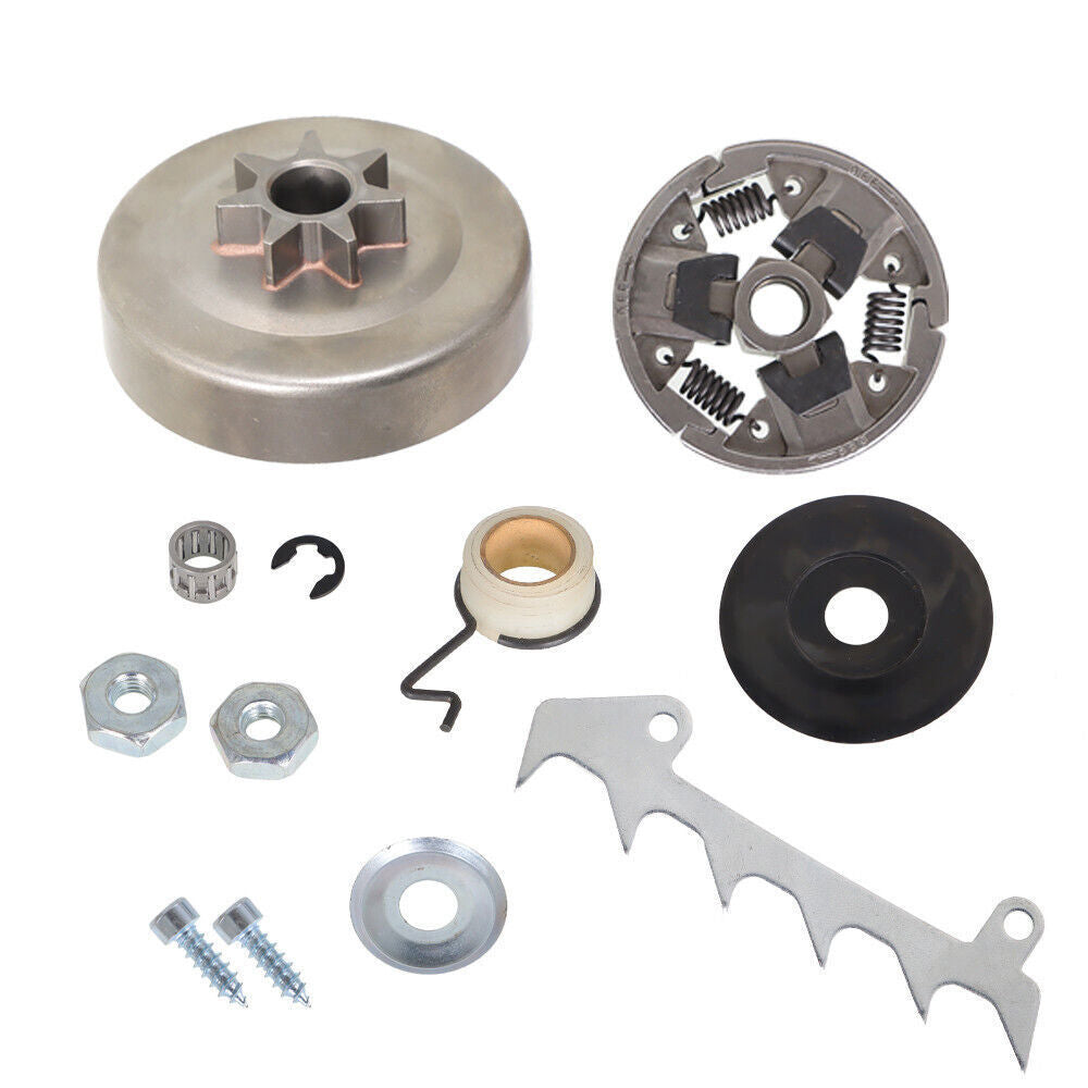 MS250 025 Chain Sprocket Clutch Drum Worm Gear Fits For 023 MS230 Chainsaws