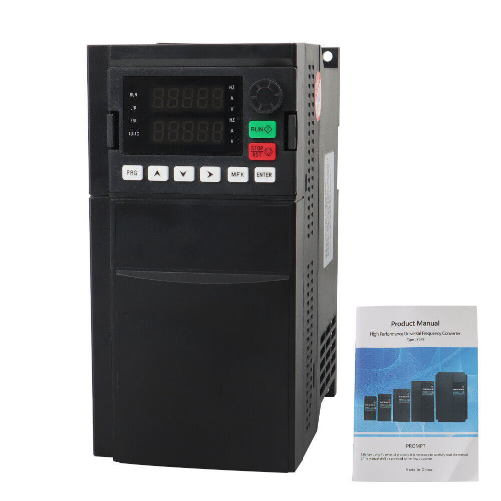 1 To 3 Phase 7.5KW 10HP 220V Variable Frequency Drive Inverter CNC VFD VSD