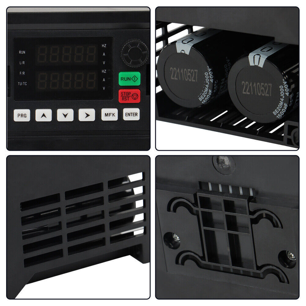 1 To 3 Phase 7.5KW 10HP 220V Variable Frequency Drive Inverter CNC VFD VSD