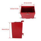 3 Point Hitch Ballast Box W/ 2'' Quick Hitch Receiver For 3 Point Cat 1 800LBS