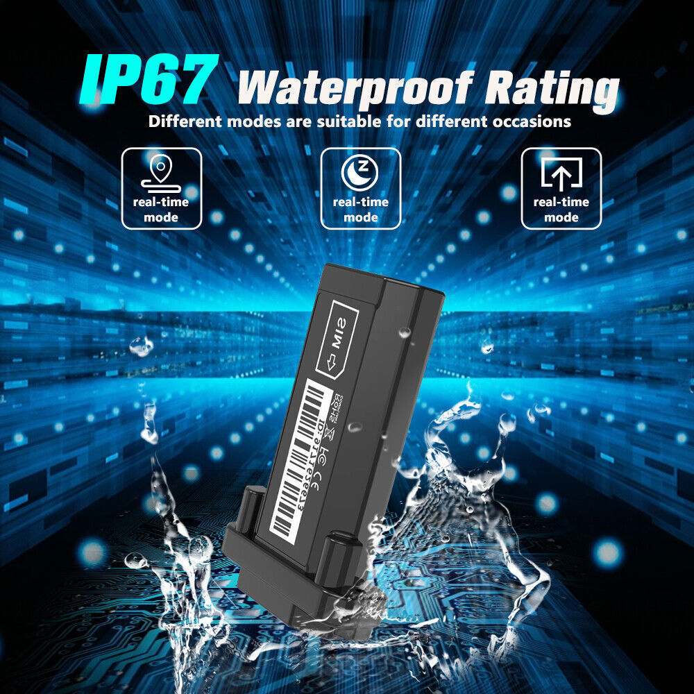 GT02 GPS Tracker 4G LTE Real-Time Location Device for Car Motorcycle Truck Taxi