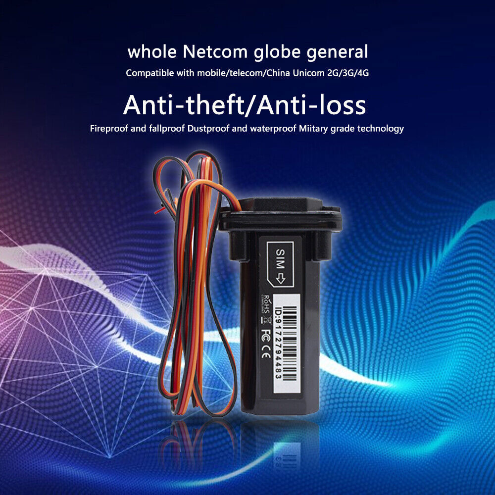 GT02 GPS Tracker 4G LTE Real-Time Location Device for Car Motorcycle Truck Taxi