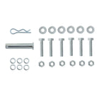 Bolt on Grab Hooks & D Rings & 2" Receiver For John Deere Compact Tractor STEEL