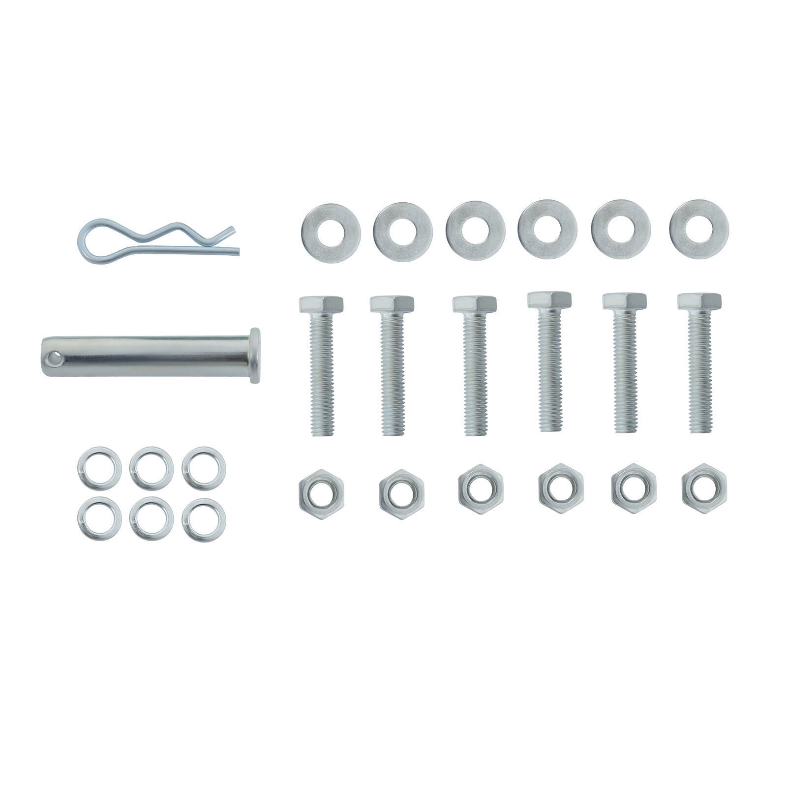 Bolt on Grab Hooks & D Rings & 2" Receiver For John Deere Compact Tractor STEEL