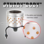 Chicken Plucker Machine Feather Plucker Stainless Steel Drum 280RPM Motor 120V