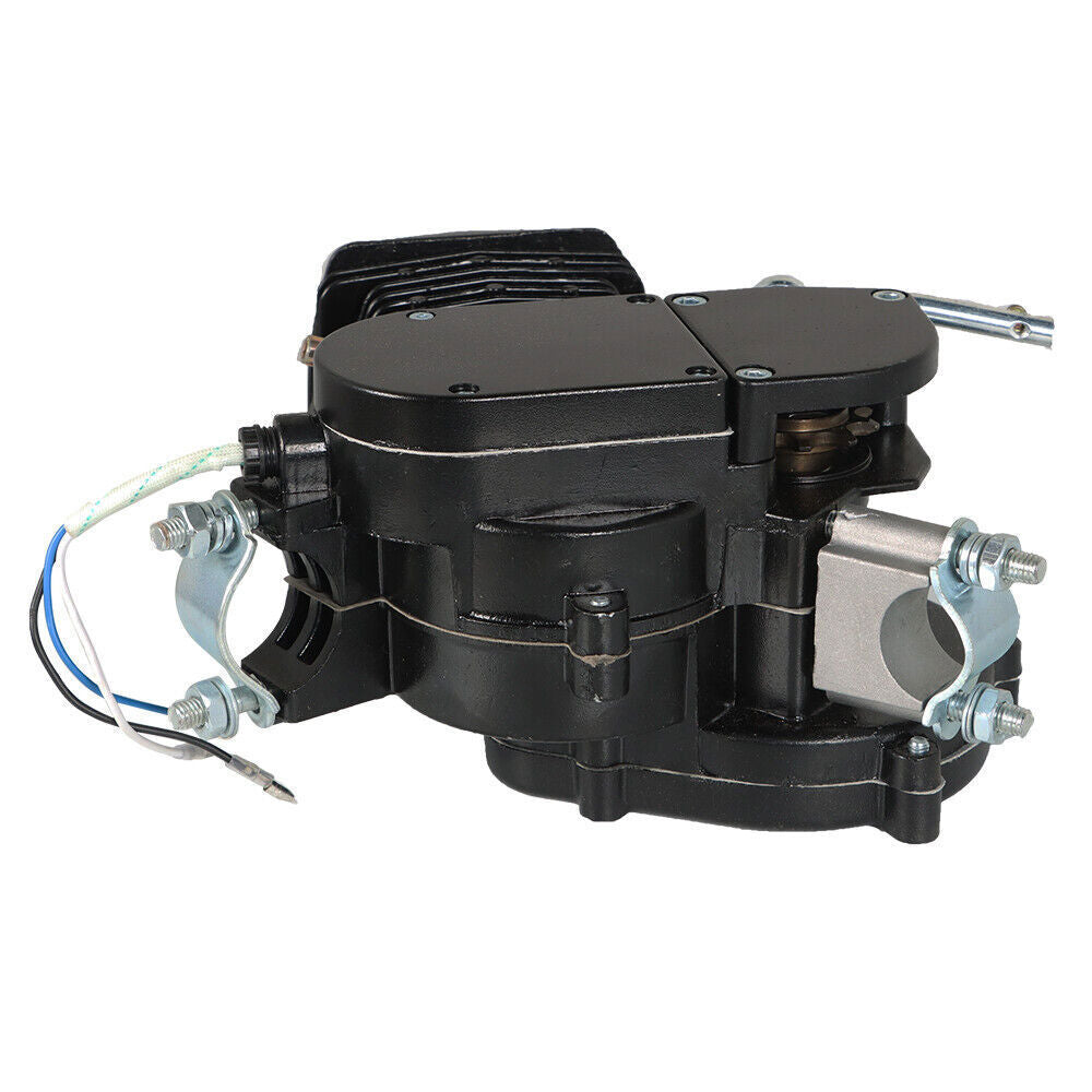 80cc 2 Stroke Motorized Motorised Bicycle Bike Cycle Gas Engine Motor Black