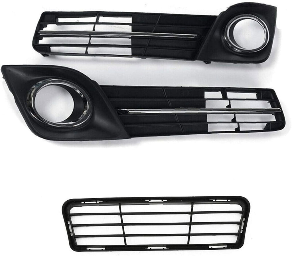 Bumper Lower Grille Fog Lamp Cover Bezel For 2012-2014 Toyota Camry SE