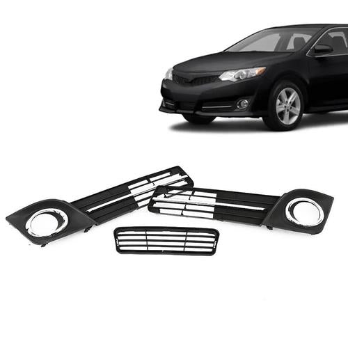 Bumper Lower Grille Fog Lamp Cover Bezel For 2012-2014 Toyota Camry SE
