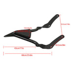 Rear Backrest Sissy Bar W/Pad For Honda Rebel 300 500 CMX300 CMX500 2017-2022