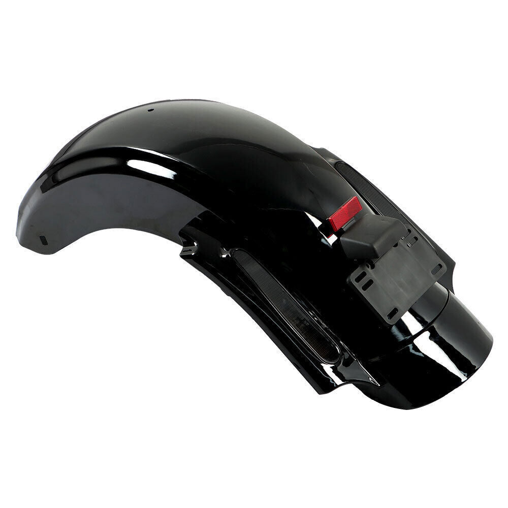 CVO Style Rear Fender System W/ LED For Touring 2009-2013 Road King Street Glide