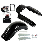 CVO Style Rear Fender System W/ LED For Touring 2009-2013 Road King Street Glide