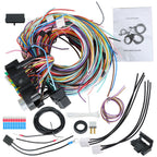 Universal 21 Circuit Wiring Harness For Chevrolet Ford Jeep Hotrods