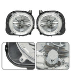 Right+Left Headlights For 2015-2018 Jeep Renegade Projector Halogen Type