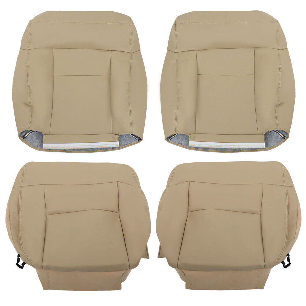 Front Seat Cover For Ford F150 Lariat XLT 2004-2008 Front Bottom Top Tan