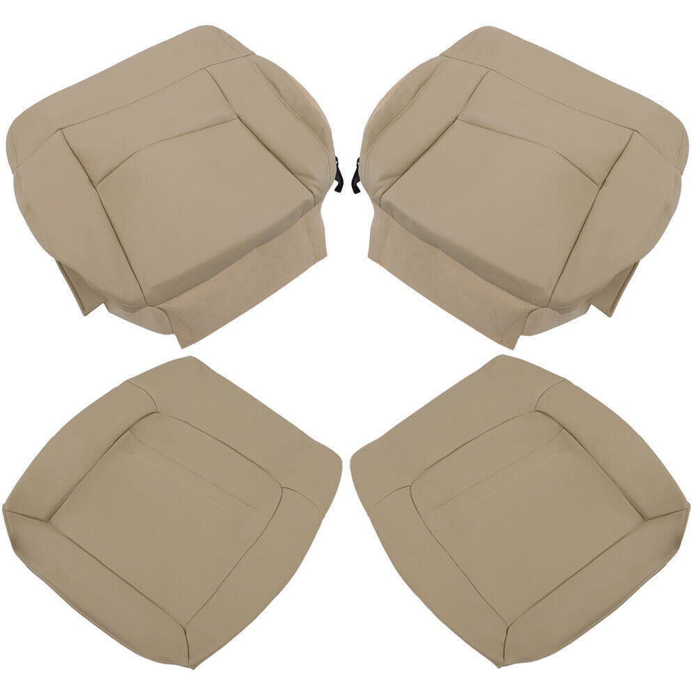 Front Seat Cover For Ford F150 Lariat XLT 2004-2008 Front Bottom Top Tan