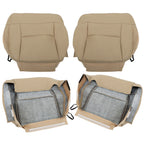 Front Seat Cover For Ford F150 Lariat XLT 2004-2008 Front Bottom Top Tan