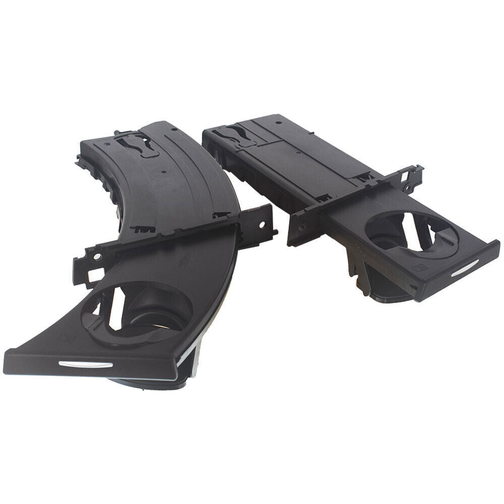Left + Right Side Front Cup Holders For BMW E90 E91 E92 2006-2013