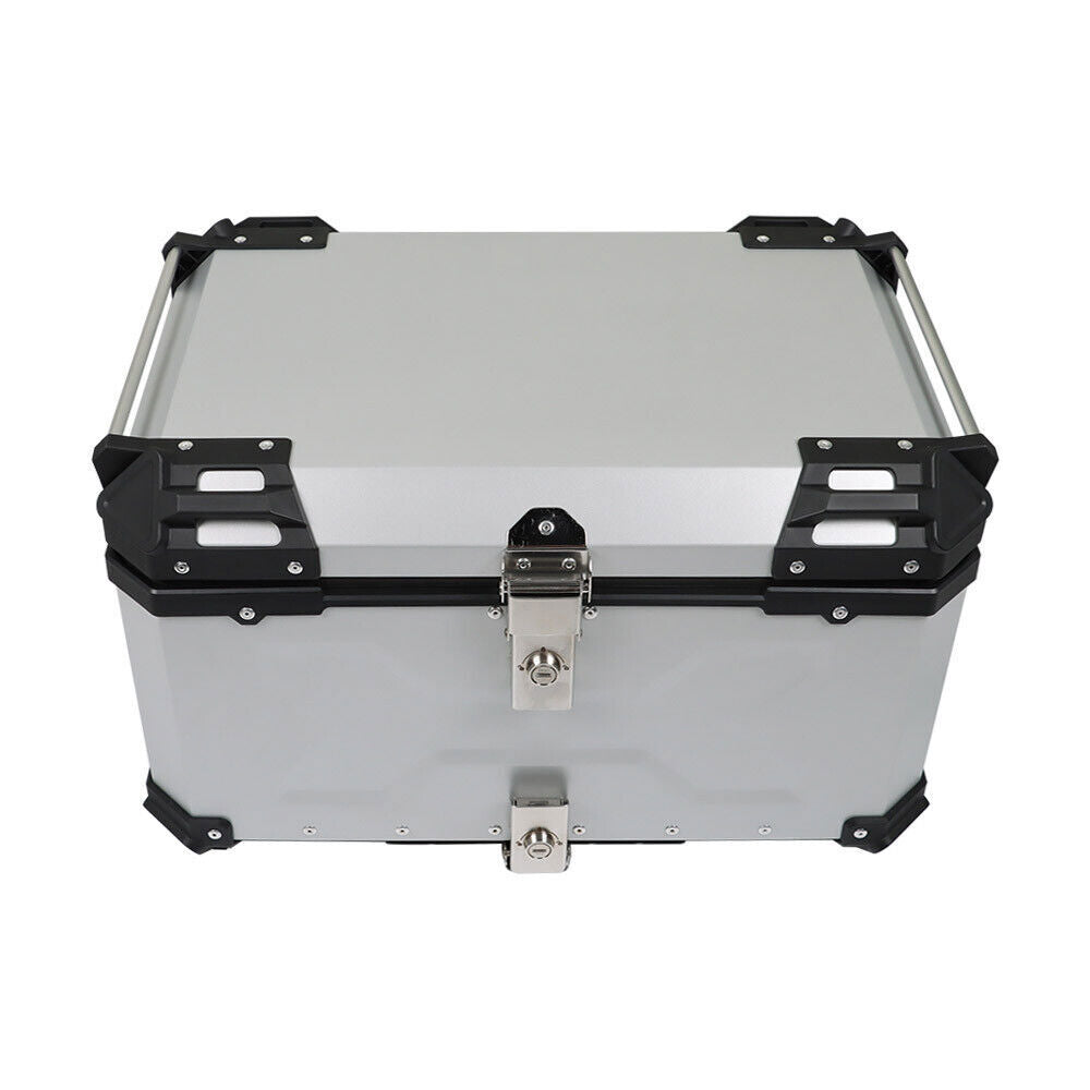 65L Motorcycle Trunk Tour Tail Box Scooter Waterproof Luggage Storage Top Case
