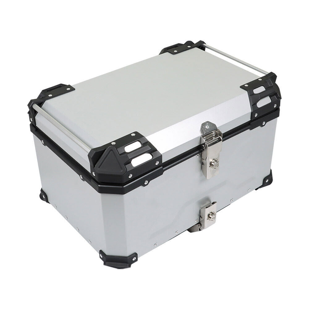 65L Motorcycle Trunk Tour Tail Box Scooter Waterproof Luggage Storage Top Case