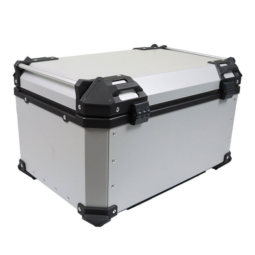 65L Motorcycle Trunk Tour Tail Box Scooter Waterproof Luggage Storage Top Case