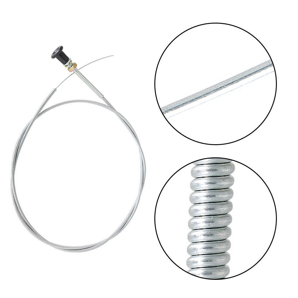237 Rotary Universal Push Pull Choke Cable 63" Inner 60" Conduit 2-3/4" travel