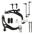 Control Arms Tie Rod End Link Suspension Kit For 2011-2017 Ford Explorer