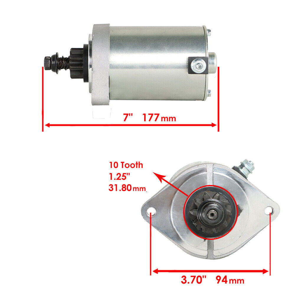 For Kawasaki 21.5-24Hp FR651V FR691V FR730V FS481V Zero Turn Mower Starter Motor