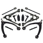 Front Upper Lower Control Arm Tierod Kit For 2007-2013 GMC YUKON XL 1500