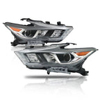 Left+Right Headlight For 2016-2018 Nissan Maxima Full LED 260604RF4B
