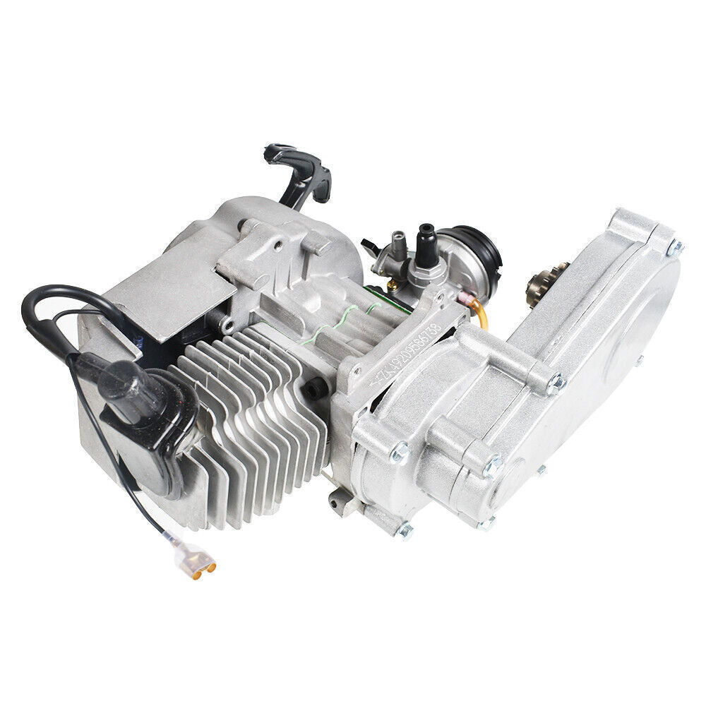 2-Stroke  49CC Complete Engine Motor With Gear Box For ATV Dirt Bike Scooter