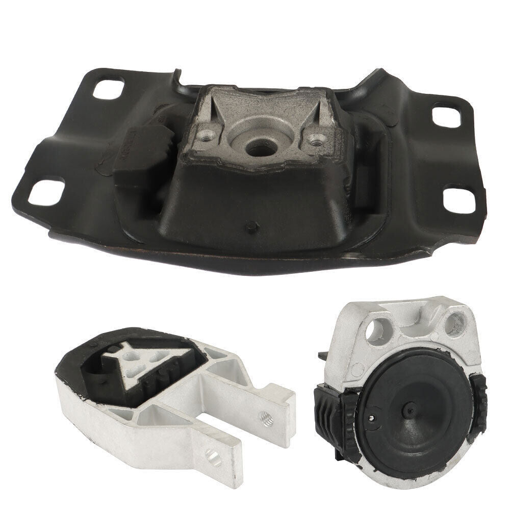 3Pcs Engine Motor & Transmission Mount For 2012-2018 Ford Focus 2.0L