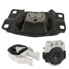 3Pcs Engine Motor & Transmission Mount For 2012-2018 Ford Focus 2.0L