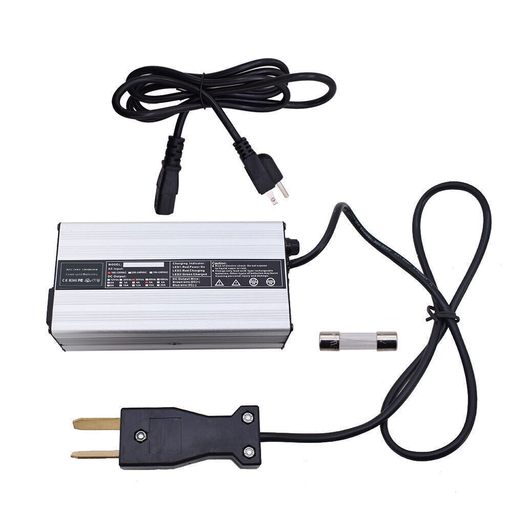 36V 5A Golf Cart Crowfoot Plug Battery Charger for Club Car DS E-Z-GO TXT Models