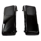For 1994-2013 Touring Saddlebags Pair 6×9" Speaker Lids Vivid Black CVO Style