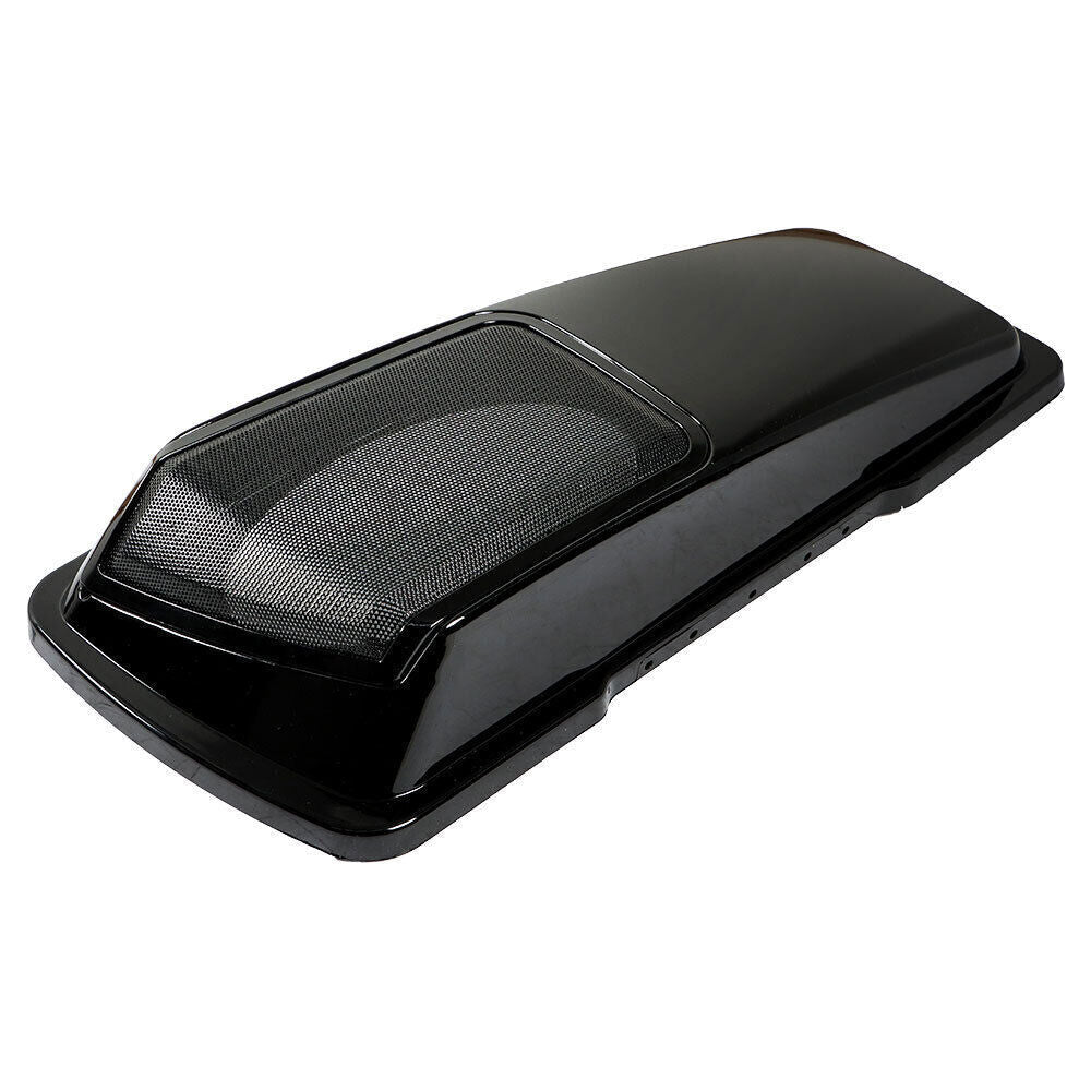For 1994-2013 Touring Saddlebags Pair 6×9" Speaker Lids Vivid Black CVO Style