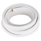 50 Feet 3/8"-5/8" Dia. White Install Kit For Mini Split Heat Pump Systems