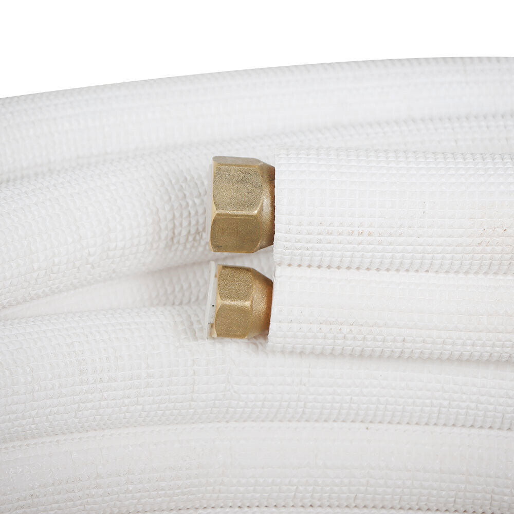 50 Feet 3/8"-5/8" Dia. White Install Kit For Mini Split Heat Pump Systems