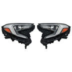 Passenger&Driver HID Headlight Assembly For 2018-2021 GMC Terrain Clear