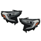 Passenger&Driver HID Headlight Assembly For 2018-2021 GMC Terrain Clear