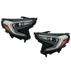 Passenger&Driver HID Headlight Assembly For 2018-2021 GMC Terrain Clear