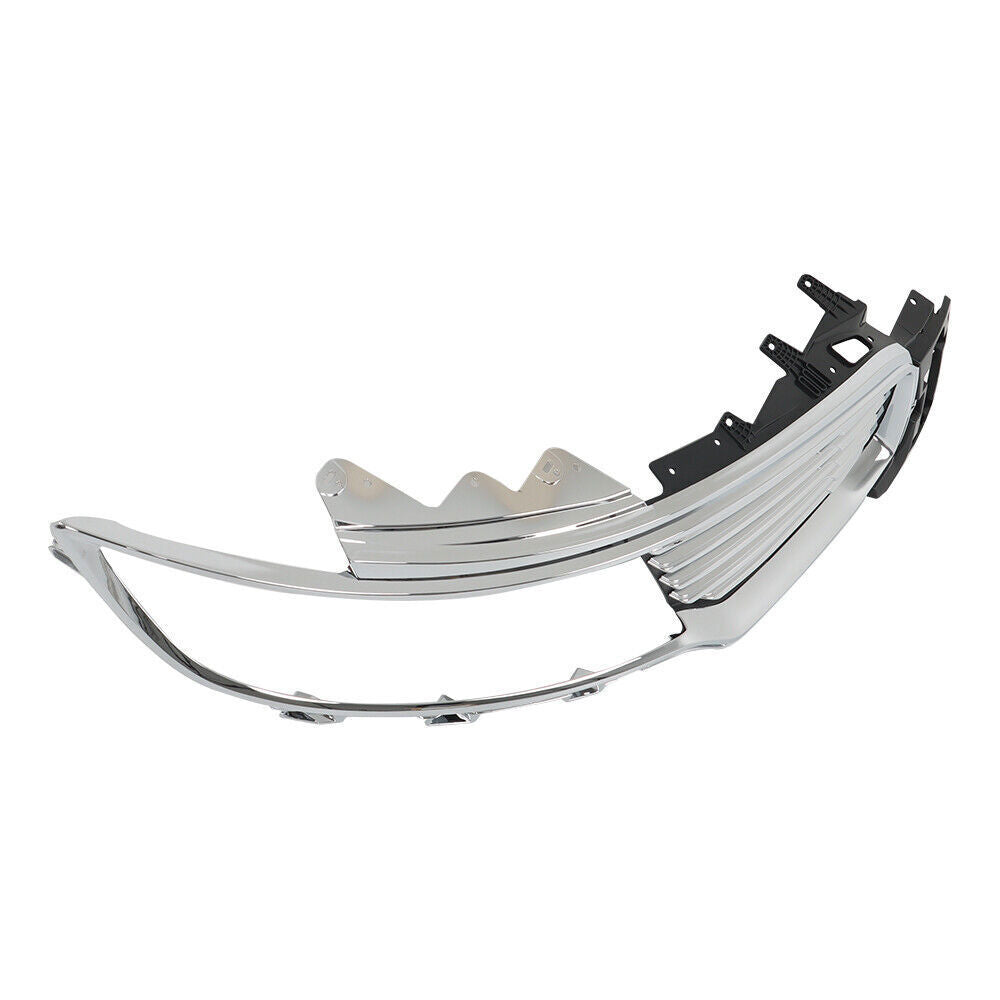 Front Upper Grille Insert Chrome For 2016-2018 Lincoln MKX Right Side