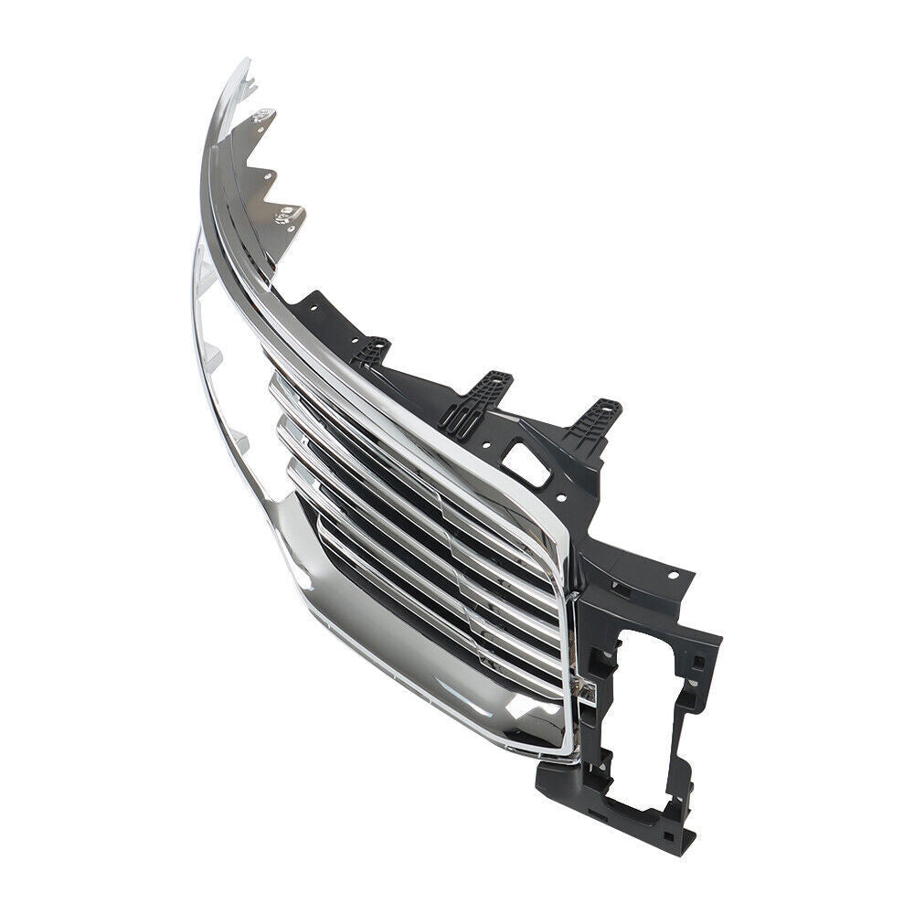 Front Upper Grille Insert Chrome For 2016-2018 Lincoln MKX Right Side