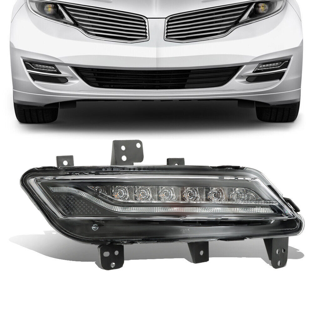 Right Fog Light  For 2013-2016 Lincoln MKZ LED Driving Lamp Passenger