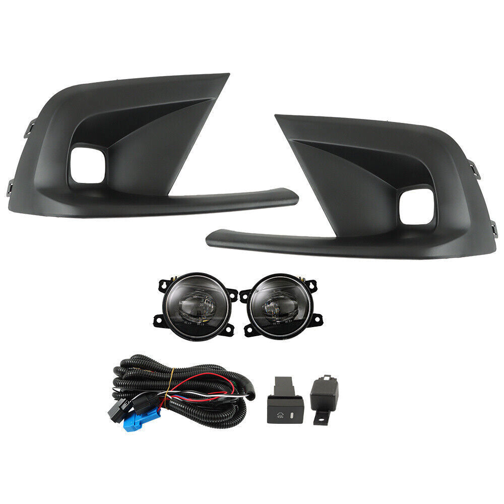 Front LED Fog Lights Lamp For 2022-2023 Honda Civic w/ Switch Left&Right
