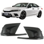 Front LED Fog Lights Lamp For 2022-2023 Honda Civic w/ Switch Left&Right