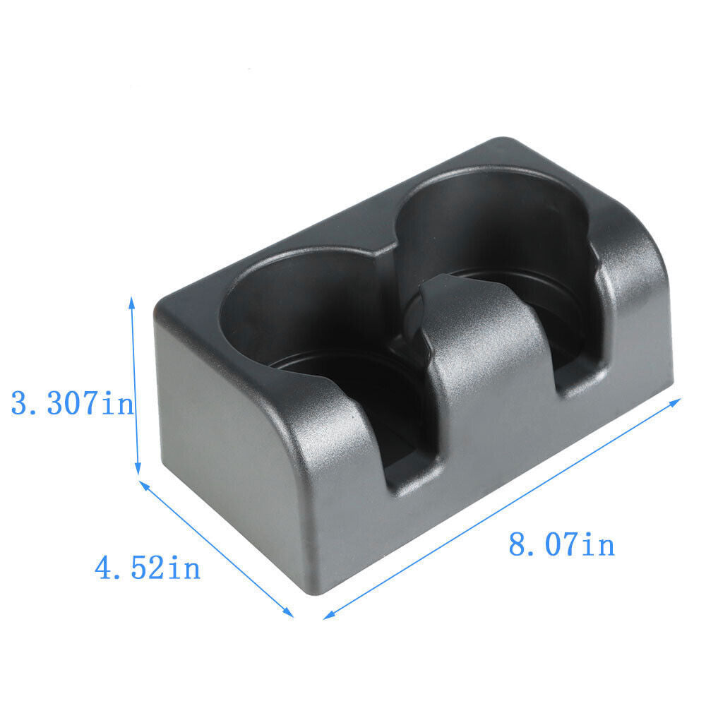 Seat Cup Holder Drink For 2004-2012 Colorado Canyon Bench Black Insert