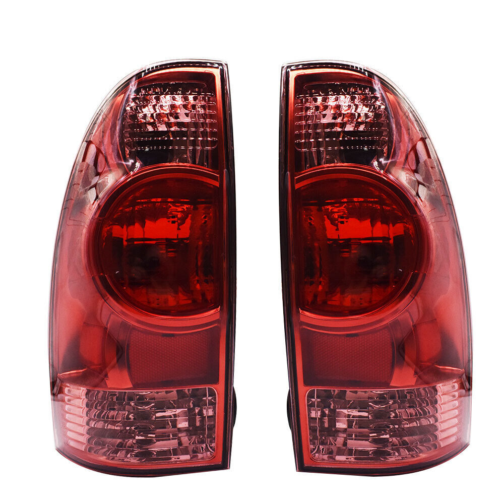 Rear Left+Right Tail Light Fit For 2005-15 Toyota Tacoma Pickup Halogen