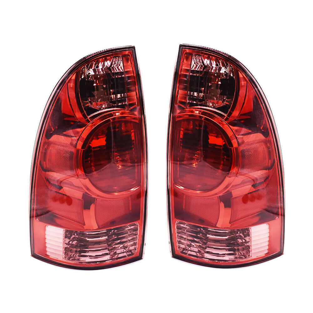 Rear Left+Right Tail Light Fit For 2005-15 Toyota Tacoma Pickup Halogen
