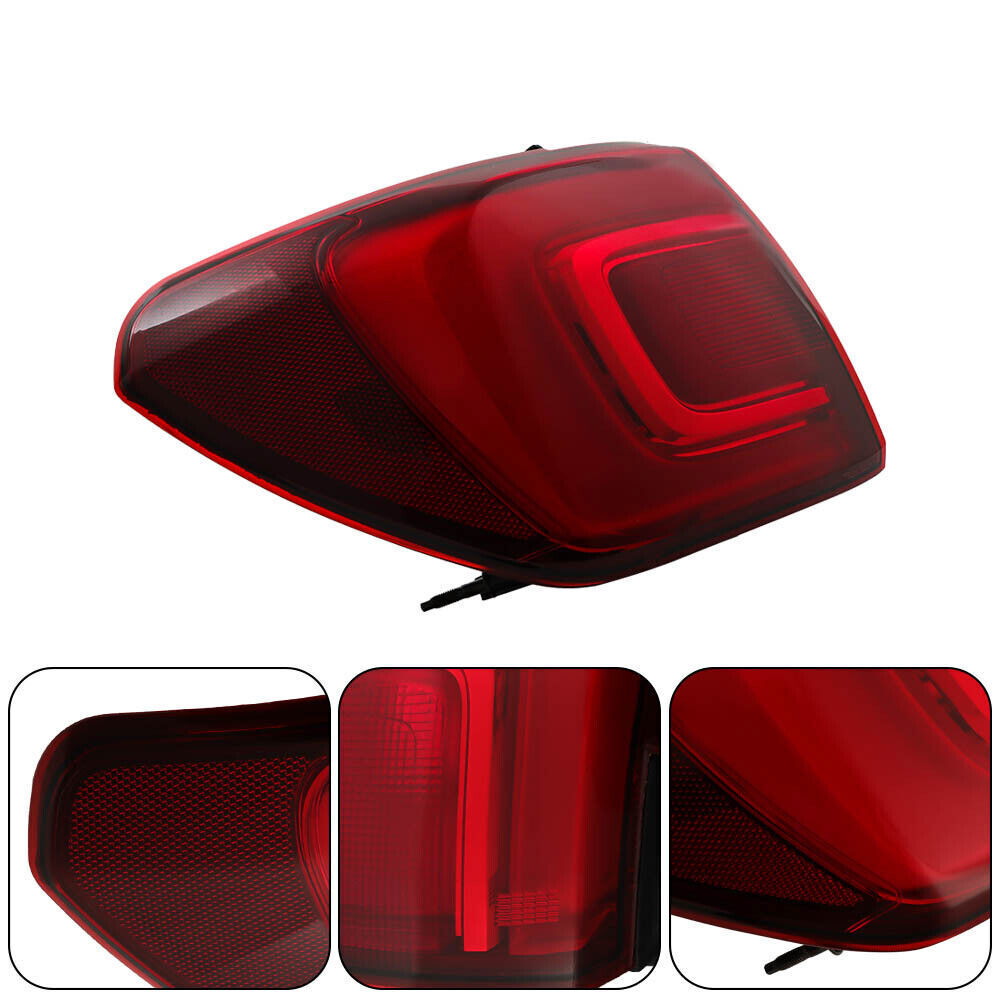 Outer Left LH Tail Light Brake Lamp For 2017-2019 GMC Acadia w/o Terrain